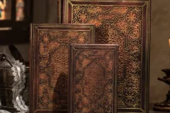 Cuaderno de tapa dura Grande liso Hierro y Vapor Paperblanks 20,5x30cm 120g/m²