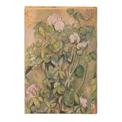 Cuaderno de tapa dura Midi liso Macetas de Terracota y Flores de Cezanne Paperblanks 12x18cm 120g/m²