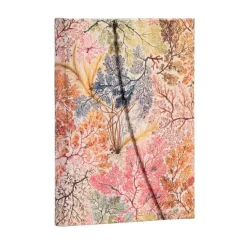 Cuaderno de tapa dura Midi rayado Anémonas Paperblanks 12x18cm 120g/m²