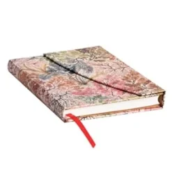 Cuaderno de tapa dura Midi rayado Anémonas Paperblanks 12x18cm 120g/m²