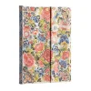 Cuaderno de tapa dura Midi rayado Jardín de los Perales Paperblanks 12x18cm 120g/m²