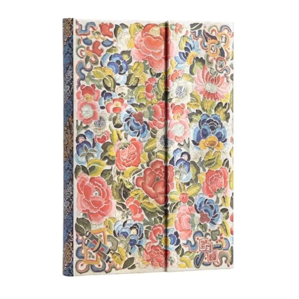 Cuaderno de tapa dura Midi rayado Jardín de los Perales Paperblanks 12x18cm 120g/m²