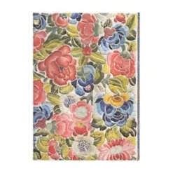 Cuaderno de tapa dura Midi rayado Jardín de los Perales Paperblanks 12x18cm 120g/m²