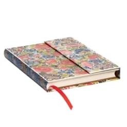 Cuaderno de tapa dura Midi rayado Jardín de los Perales Paperblanks 12x18cm 120g/m²