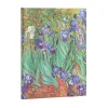 Cuaderno de tapa dura Mini liso Lirios de Van Gogh Paperblanks 9x14cm 85g/m²