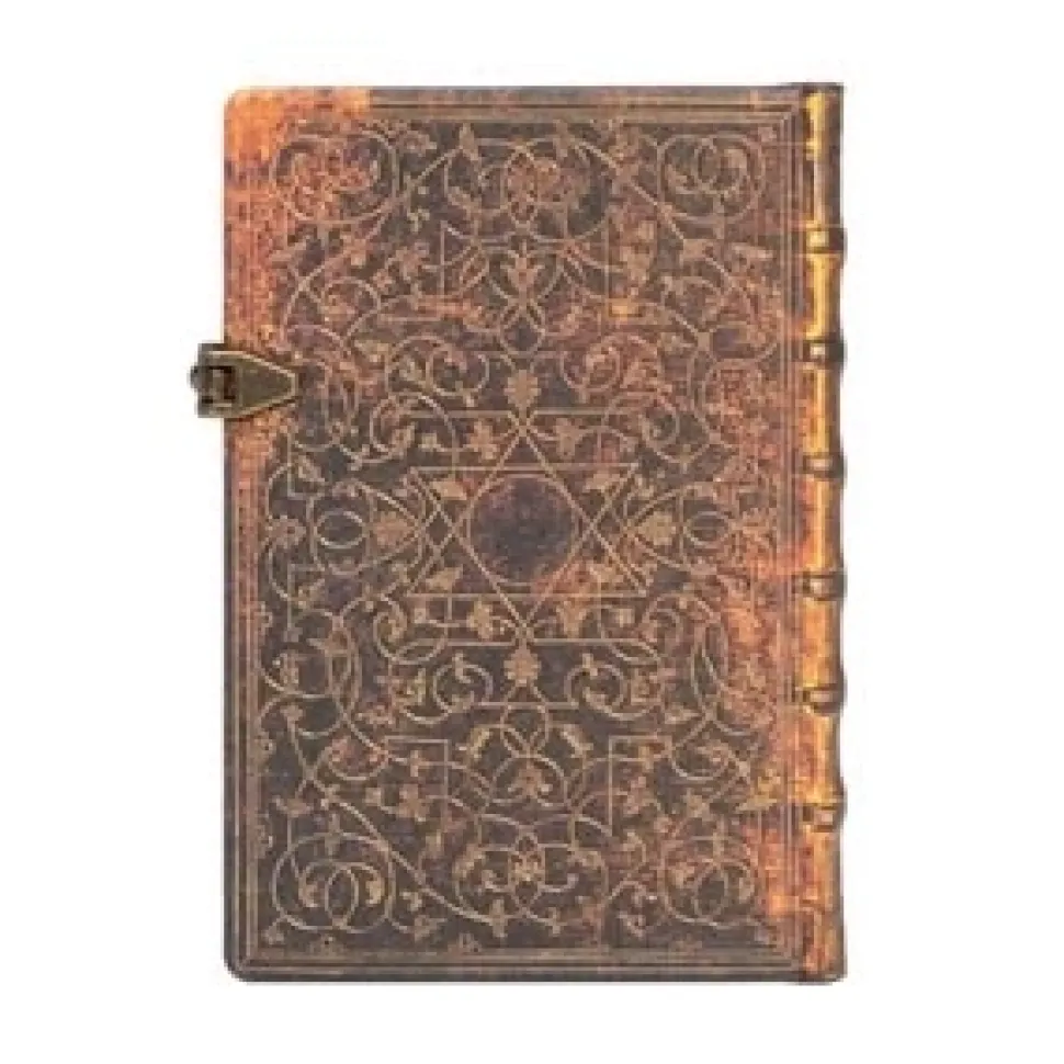 Cuaderno de tapa dura Mini rayado Grolier Paperblanks 9x14cm 85g/m²