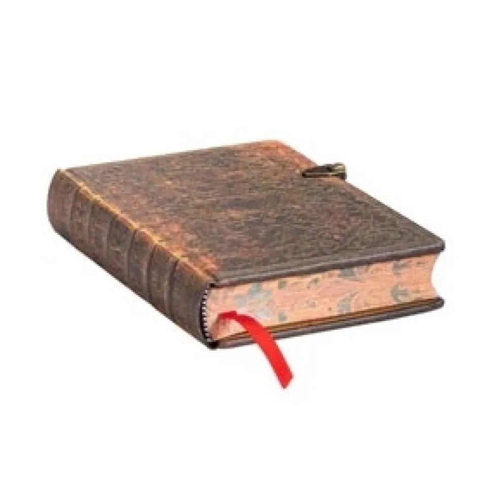 Cuaderno de tapa dura Mini rayado Grolier Paperblanks 9x14cm 85g/m²