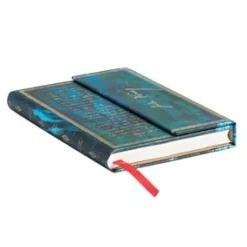 Cuaderno de tapa dura Mini rayado Verne, Veinte Mil Leguas Paperblanks 9x14cm 85g/m²