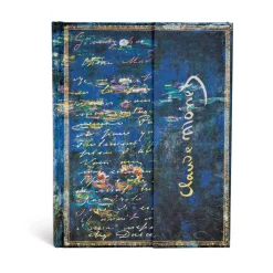 Cuaderno de tapa dura Ultra liso Monet (Nenúfares), Carta a Morisot Paperblanks 17,5x23cm 120g/m²