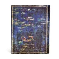 Cuaderno de tapa dura Ultra liso Monet (Nenúfares), Carta a Morisot Paperblanks 17,5x23cm 120g/m²