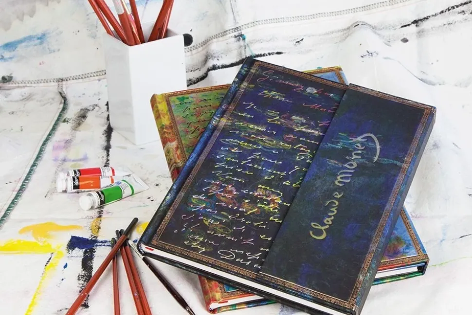 Cuaderno de tapa dura Ultra liso Monet (Nenúfares), Carta a Morisot Paperblanks 17,5x23cm 120g/m²