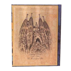 Cuaderno de tapa dura Ultra liso Gaudí, Manuscrito de Reus Paperblanks 17,5x23cm 120g/m²