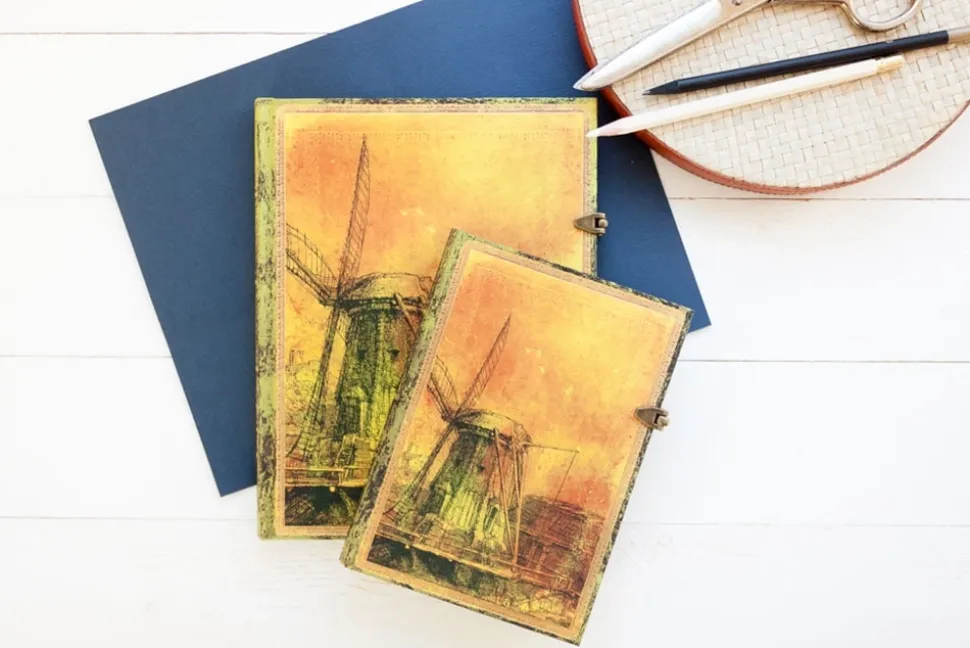 Cuaderno de tapa dura Ultra rayado 350 Aniversario de Rembrandt Paperblanks 17,5x23cm 120g/m²