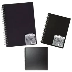 Cuaderno de viaje Sketch Book Negro Daler Rowney 180 g/m²