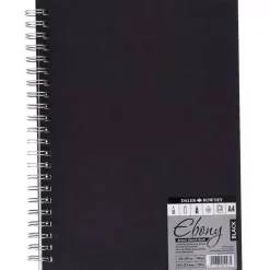 Cuaderno de viaje Sketch Book Negro Daler Rowney 180 g/m²