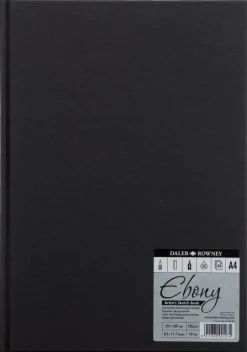 Cuaderno de viaje Sketch Book Negro Daler-Rowney 160 g/m² 21x29,7cm