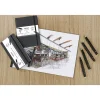 Cuaderno Dibujo Negro Clairefontaine 11x22cm