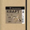 Cuaderno dibujo Sketchbook Kraft Clairefontaine 15x21cm