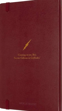 Cuaderno edición limitada Quidditch Harry Potter 13x21cm Moleskine