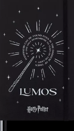 Cuaderno edición limitada Wizarding World Lumos Harry Potter 13x21cm Moleskine