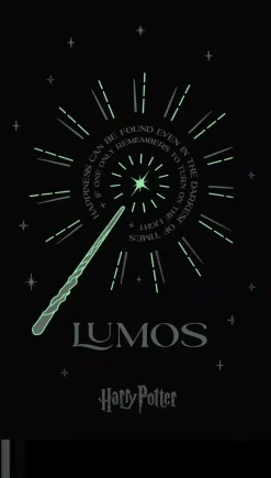 Cuaderno edición limitada Wizarding World Lumos Harry Potter 13x21cm Moleskine