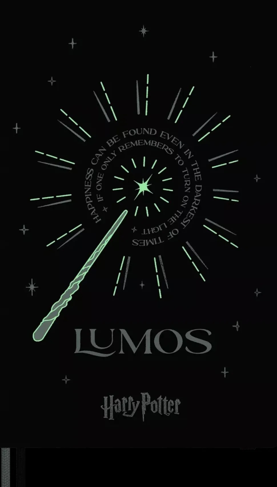 Cuaderno edición limitada Wizarding World Lumos Harry Potter 13x21cm Moleskine