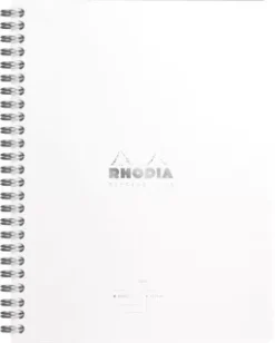 Cuaderno Espiral Meeting Book Blanco Rhodia A5