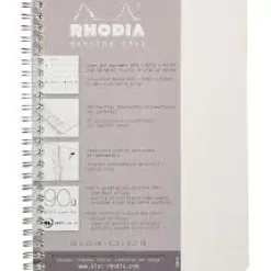 Cuaderno Espiral Meeting Book Blanco Rhodia A5