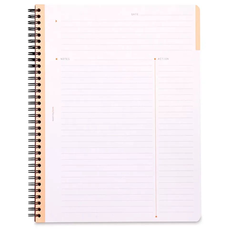 Cuaderno Espiral Meeting Book Negro Rhodia A4
