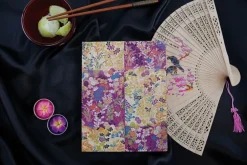 Cuaderno Flexi Midi liso Kara Ori Rosa Paperblanks 13x18cm 100g/m²