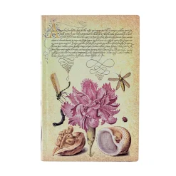 Cuaderno Flexi Mini rayado Clavel Rosa Paperblanks 9x14cm 100g/m²