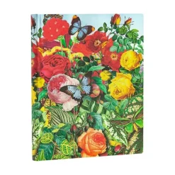 Cuaderno Flexi Ultra liso Jardín de Mariposas Paperblanks 17,5x23cm 100g/m²