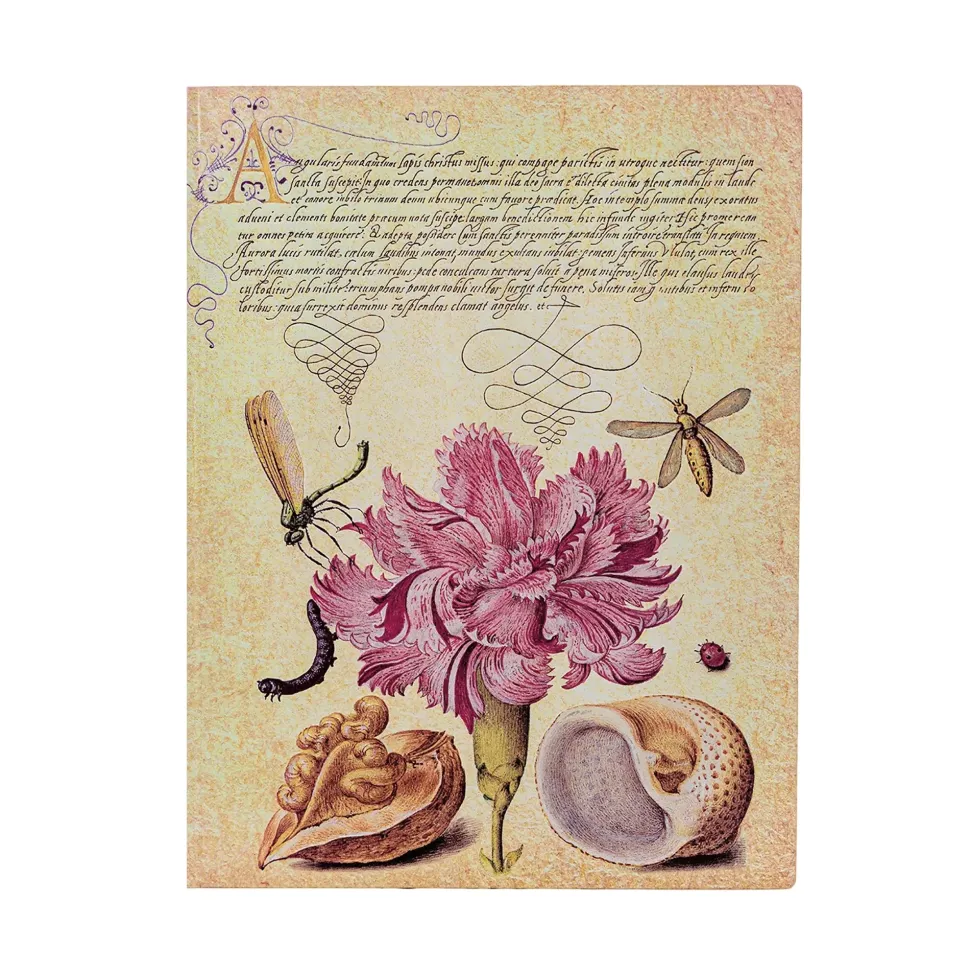 Cuaderno Flexi Ultra liso Clavel Rosa Paperblanks 17,5x23cm 100g/m²
