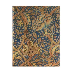 Cuaderno Flexi Ultra rayado Morris Danza del Viento Paperblanks 17,5x23cm 100g/m²