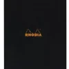 Cuaderno grapado lateral con puntos Negro A4 Rhodia