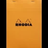 Cuaderno hojas con cuadrícula naranja Plus Rhodia A5