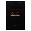 Cuaderno hojas con líneas negro Plus Rhodia 11x17cm