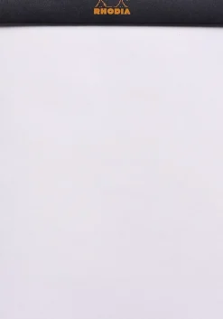 Cuaderno hojas en blanco cubierta negra A5 Rhodia