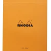 Cuaderno hojas lisas naranja A4 Rhodia