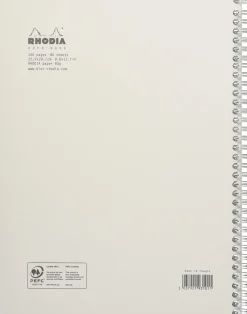 Cuaderno Líneas Blanco Plus Rhodia A4