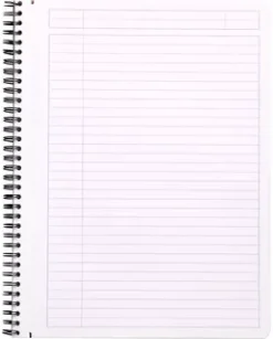 Cuaderno Líneas Naranja Rhodia A4