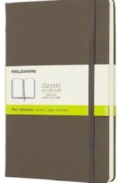 Cuaderno marrón tierra tapa dura liso Classic Moleskine 13x21cm