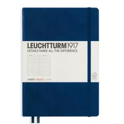 Cuaderno Medium Azul Marino tapa Dura Leuchtturm1917 A5