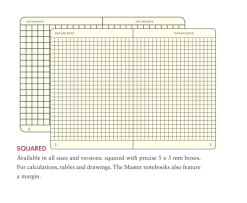 Cuaderno Medium Azul Marino tapa Dura Cuadros Leuchtturm1917 A5