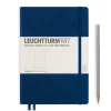 Cuaderno Medium azul marino liso tapa dura Leuchtturm1917 A5