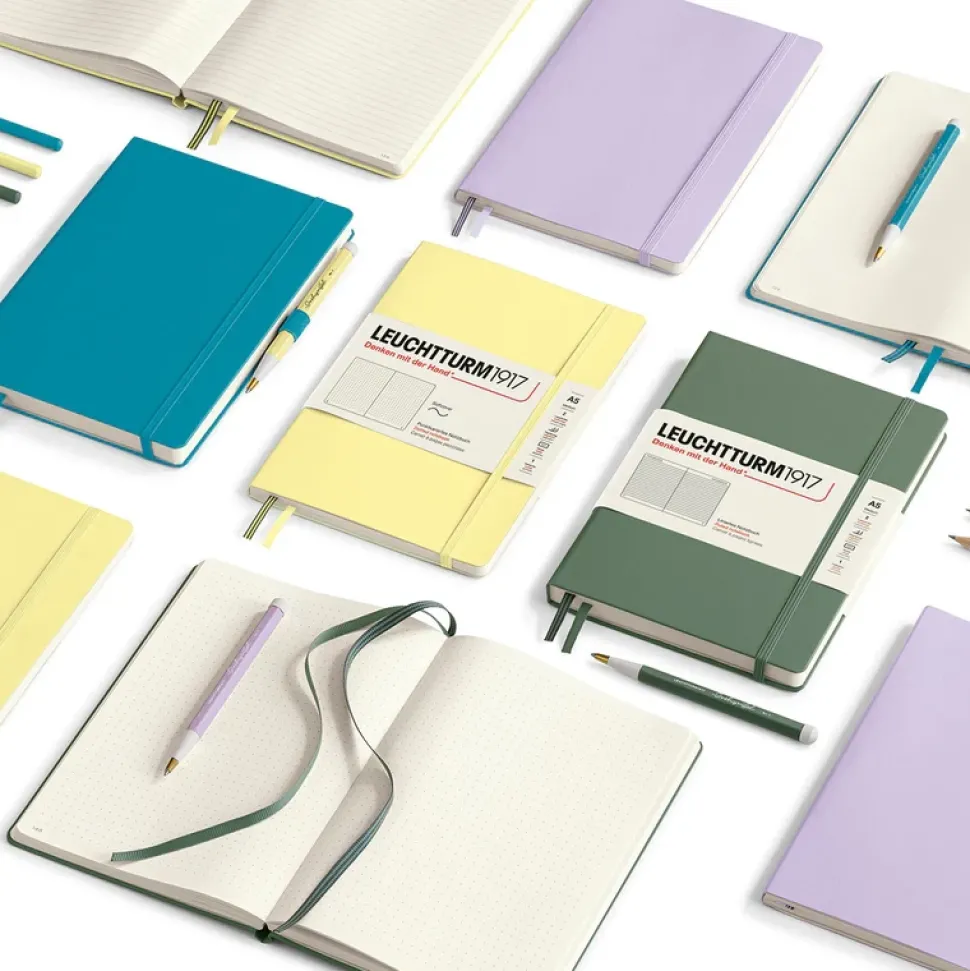 Cuaderno Medium punteado tapa blanda Leuchtturm1917 A5