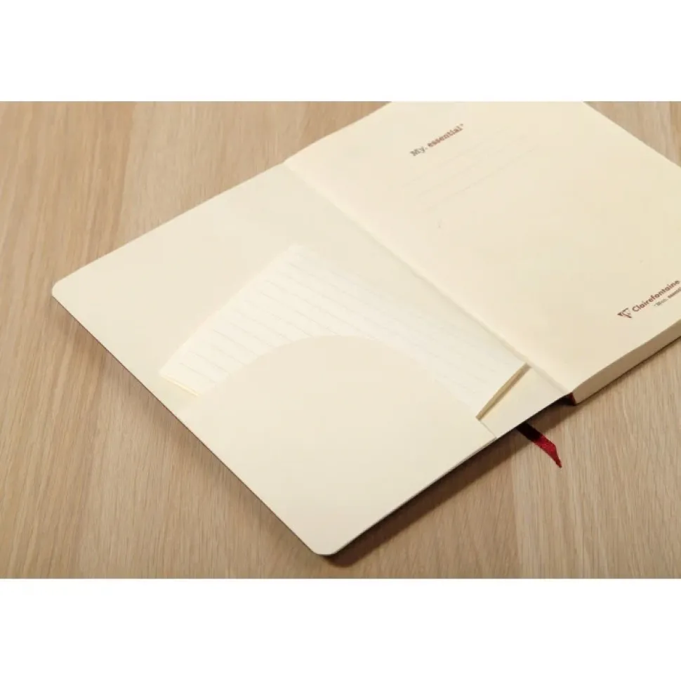 Cuaderno My Essential Marrón Clairefontaine 14,8x21cm