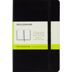 Cuaderno Negro Clásico Tapa Dura Lisa 9x14cm Moleskine