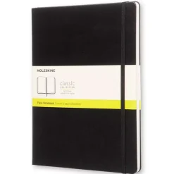 Cuaderno Negro Clásico Tapa Dura Lisa 19x25cm Moleskine
