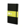 Cuaderno Negro Clásico Tapa Blanda Lisa 13x21cm Moleskine